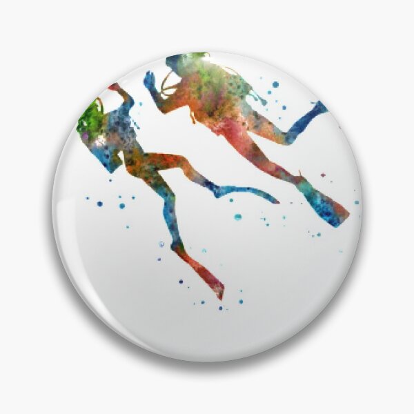 Item preview, Scuba Divers Scuba Divers Couple designed and sold by CristinaKarman3.