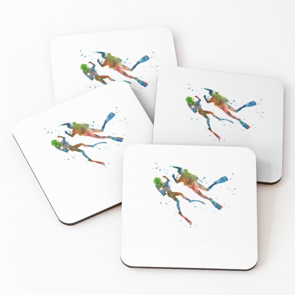 Item preview, Scuba Divers Scuba Divers Couple designed and sold by CristinaKarman3.