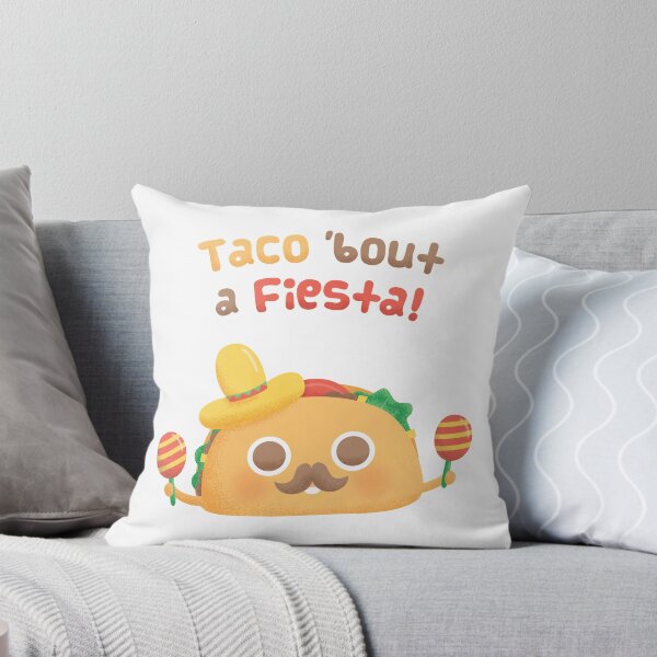 Item preview, Cute Taco Pun, Moustache Fiesta designed and sold by rustydoodle.