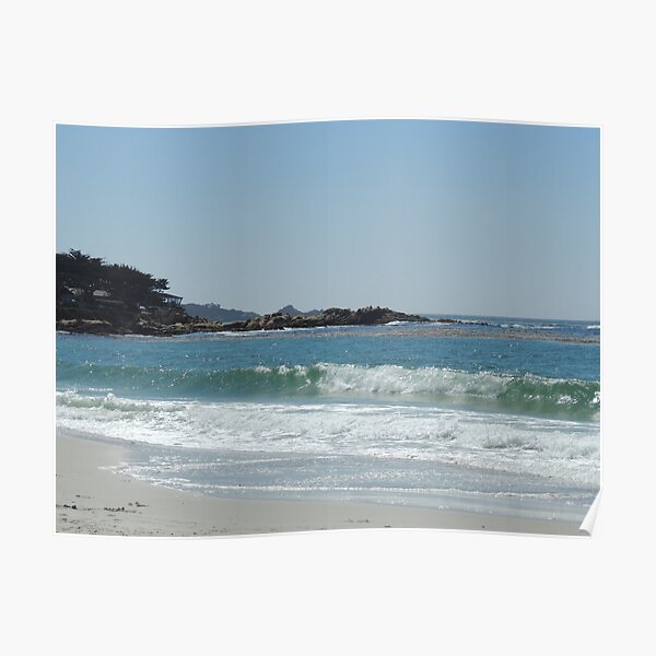 Carmel Beach & Point Lobos Poster