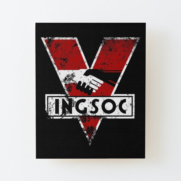 Ingsoc Impression montée sur bois