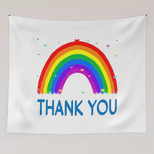 Item preview, Thank You Rainbow NHS  designed and sold by khalilelk.