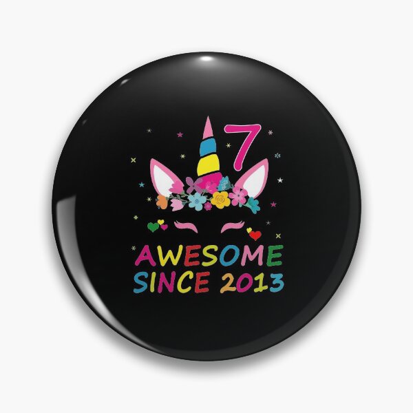 Item preview, Awesome Since 2013 Seven Years Old Unicorn designed and sold by Md. Manjur Ahamed.