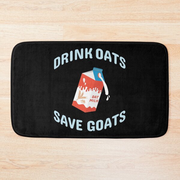 Item preview, Drink Oats Save Goats Vegan Plant Based Oat Milk graphic designed and sold by jakehughes2015.