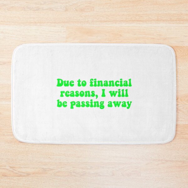 Item preview, Financial Passing Green designed and sold by Hannah Marland.