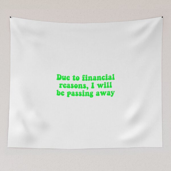 Item preview, Financial Passing Green designed and sold by Hannah Marland.