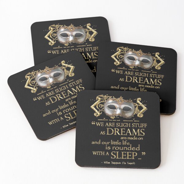 Item preview, Shakespeare The Tempest Dreams Quote designed and sold by Styled Vintage.