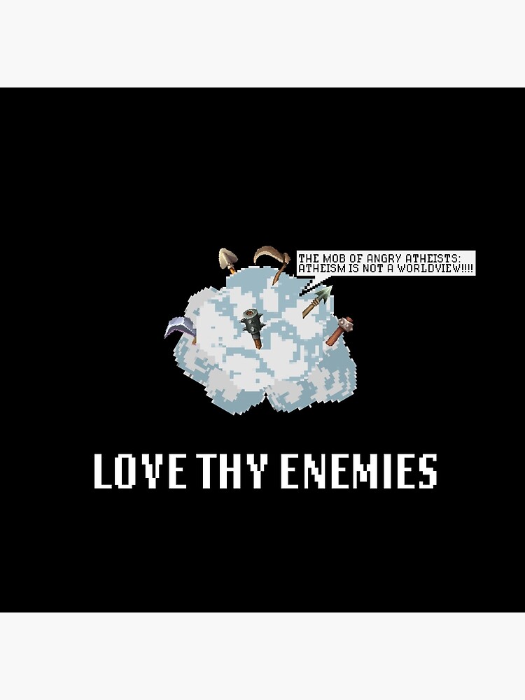The Mob of Angry Atheists (Black) | Christian Geek by TheArmoury