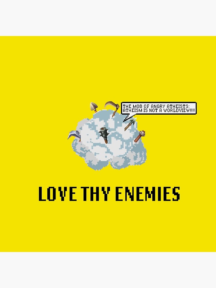 The Mob of Angry Atheists (Yellow) | Christian Geek by TheArmoury