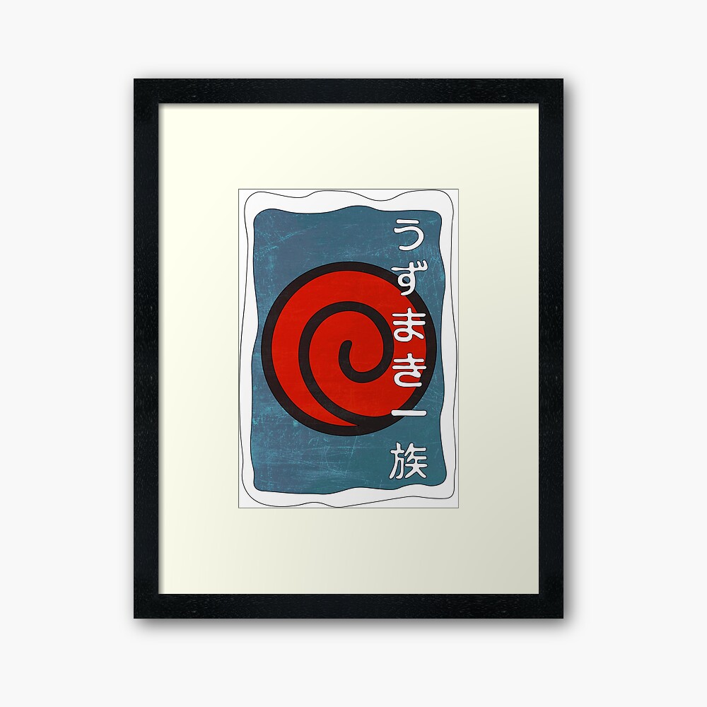 Naruto Framed Art Print By Exxxistence Redbubble