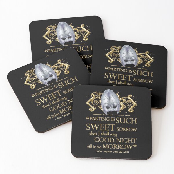 Item preview, Shakespeare Romeo & Juliet Sweet Sorrow Quote designed and sold by Styled Vintage.