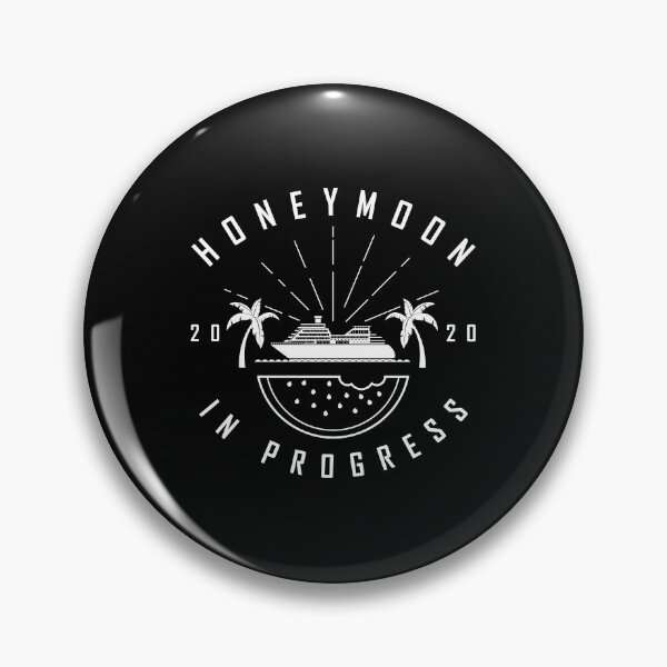 Item preview, Womens Funny Couple Honeymoon In Progress 2020 Cruise V-Neck print designed and sold by jakehughes2015.