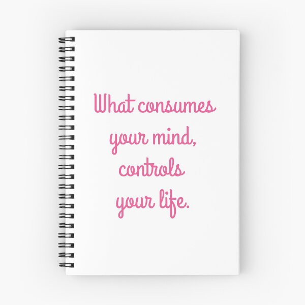 Item preview, What consumes your mind, controls your life. designed and sold by EnlightParis.