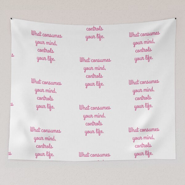 Item preview, What consumes your mind, controls your life. designed and sold by EnlightParis.
