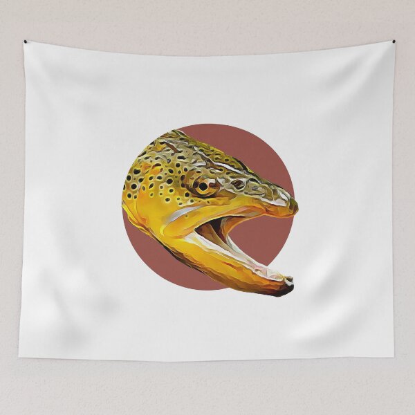 Item preview, Brown Trout Fishing  designed and sold by Noah357.
