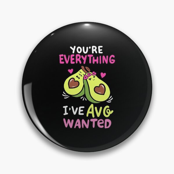 Item preview, Avo Wanted Vegan Avocado Valentine's Hearts Day designed and sold by haselshirt.