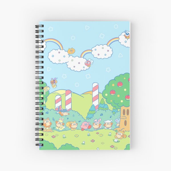 Kirby Spiral Notebooks Redbubble