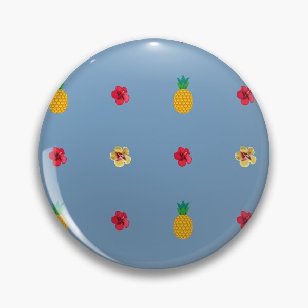 Item preview, Pineapple and cayenne flower pattern designed and sold by DailyGuedez.