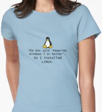 Linux Women's Fitted T-Shirt