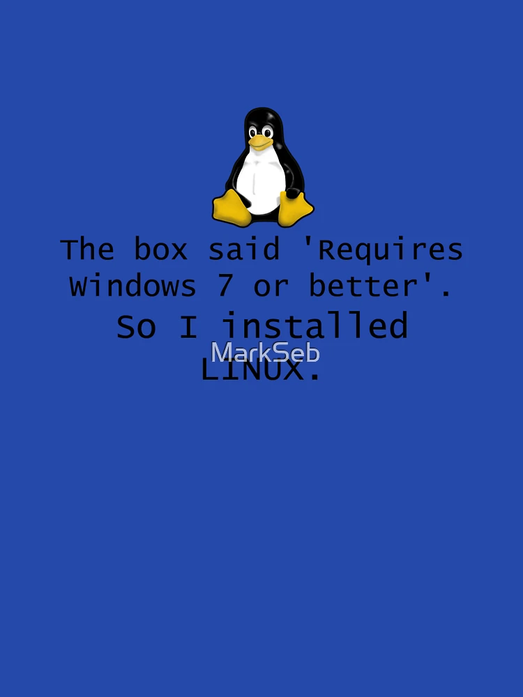 Thumbnail 6 von 6, Pullover, Linux designt und verkauft von MarkSeb.