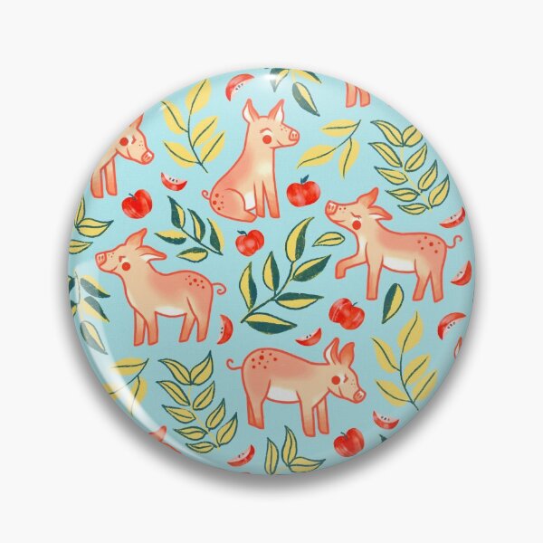Item preview, Proud Piglets - Sky Blue designed and sold by TigaTiga.