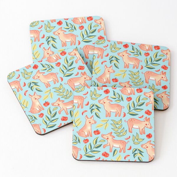 Item preview, Proud Piglets - Sky Blue designed and sold by TigaTiga.