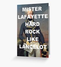 Marquis de Lafayette Greeting Card