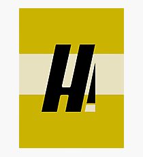 Hyperion Heroism Yellow Photographic Print