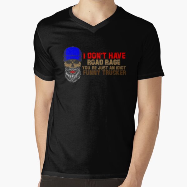 I Don't Have Road Rage Funny Men's Trucking Playing Cards