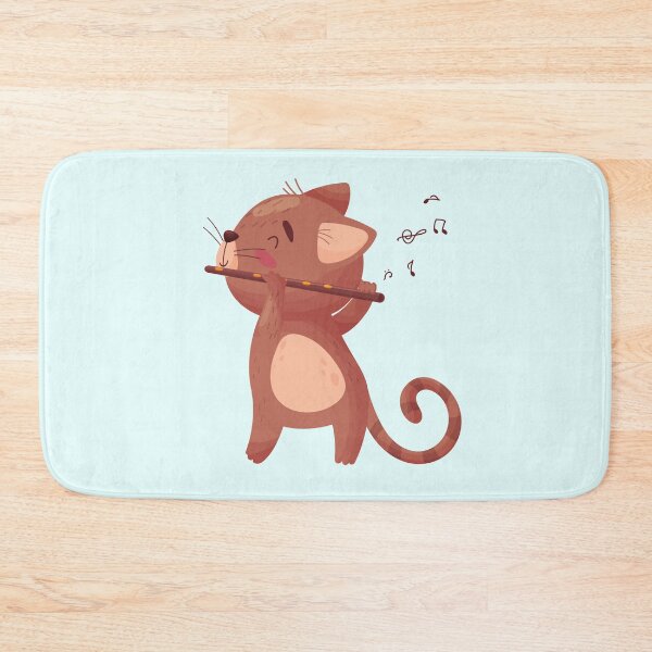 Item preview, Peaceful Cat Playing a Flute designed and sold by PayoutStream.