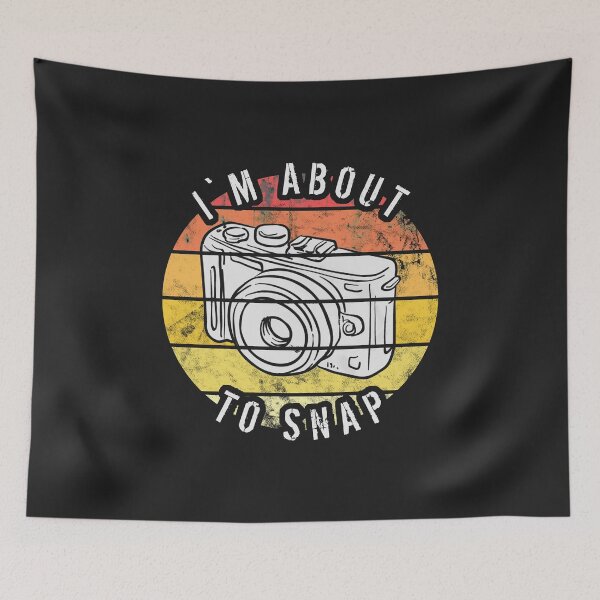 Item preview, Camera funny saying, vintage, snapshot designed and sold by Kuma518.
