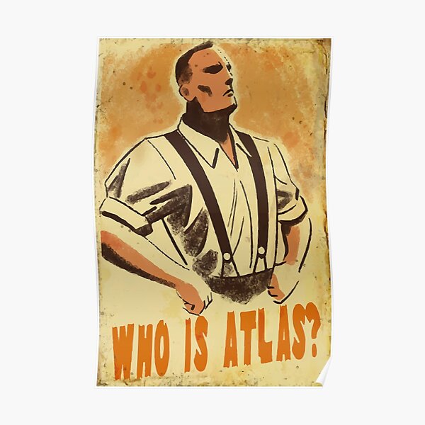 Who Is Atlas Poster