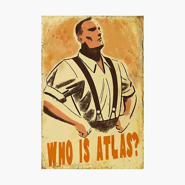 Item preview, Who Is Atlas designed and sold by captainzappy.