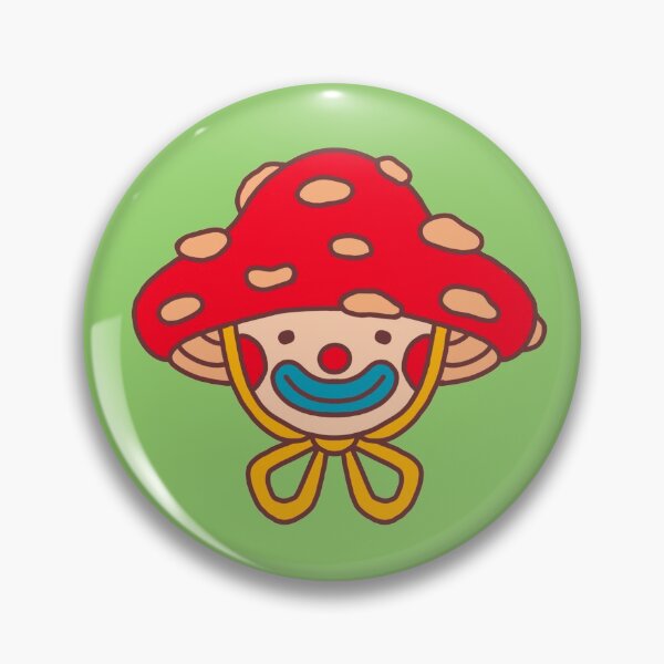 Mushie clown Pin