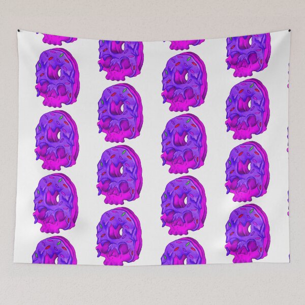 Item preview, Purple Donut Skull  designed and sold by LadyMayDesigns9.