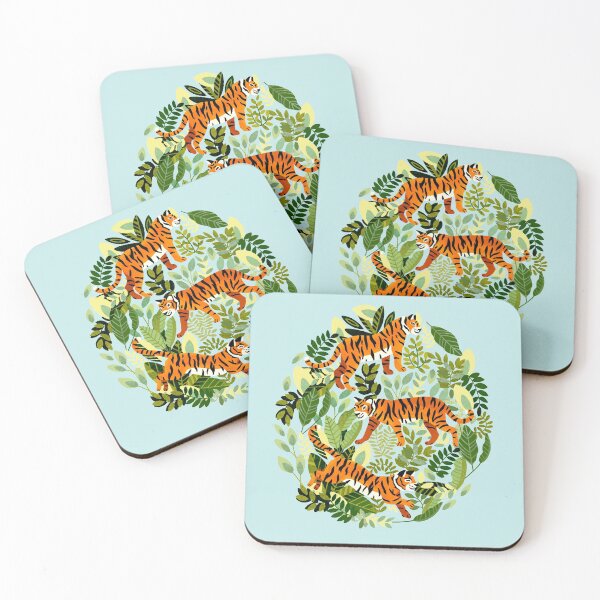 Item preview, Bright Bengal Tiger Jungle  designed and sold by TigaTiga.