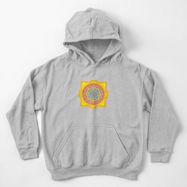 Shri Yantra, Sri Yantra, Shri Chakra  Kids Pullover Hoodie