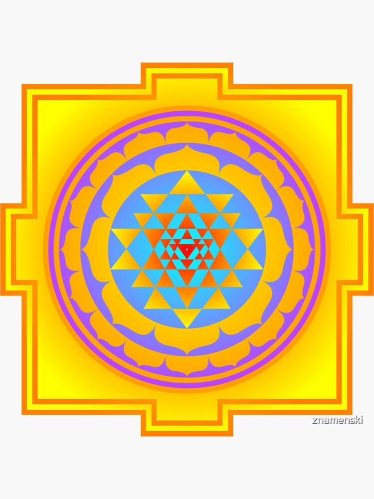 Shri Yantra, Sri Yantra, Shri Chakra by znamenski