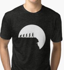 99 steps of progress - Free will Tri-blend T-Shirt