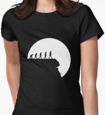 99 steps of progress - Free will Women's Fitted T-Shirt
