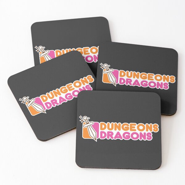 Item preview, Dungeons and Dragons and Dunkin Donuts Nerd Coffee designed and sold by Stayfrostybro.
