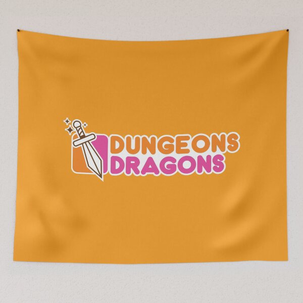 Item preview, Dungeons and Dragons and Dunkin Donuts Nerd Coffee designed and sold by Stayfrostybro.