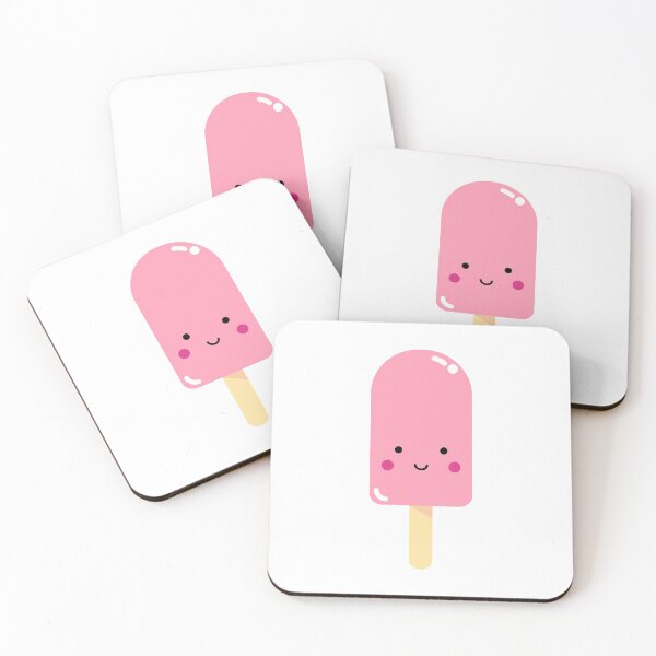 Item preview, Pink Kawaii Ice Pop designed and sold by Design Minds Boutique.