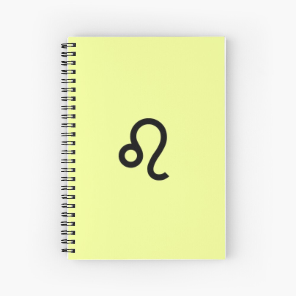 Leo Spiral Notebook