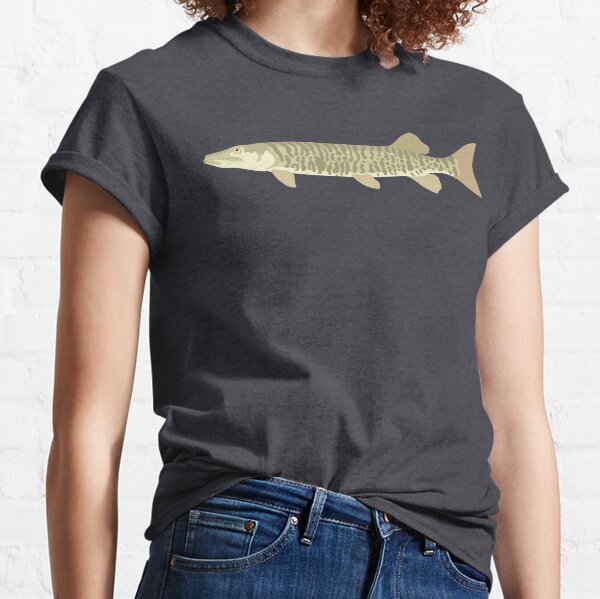 Muskellunge (Muskie) - Esox masquinongy Classic T-Shirt