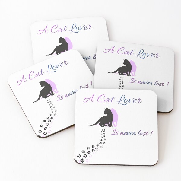 Item preview, A Cat Lover is never Lost ! designed and sold by Artistry Team.