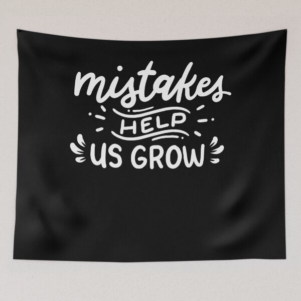 Item preview, Mistake Inspirational Quote designed and sold by 4tomic.