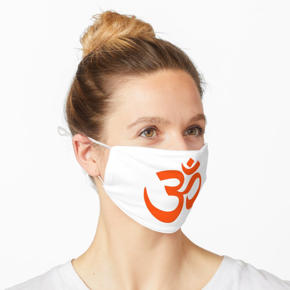 Om Hinduism Symbol Mask