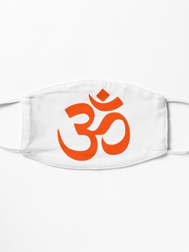 Alternate view of Om Hinduism Symbol Mask