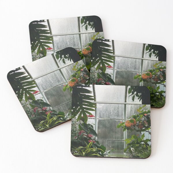 Item preview, GREEN AND RED PLANTS PATTERN designed and sold by VividThreadsDesignStudio.
